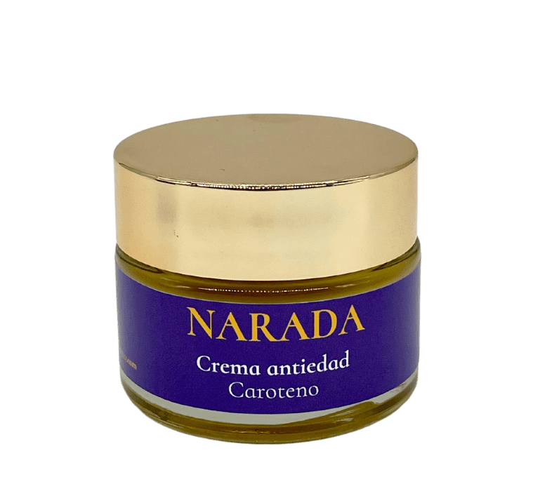 Crema antiedad con caroteno Narada